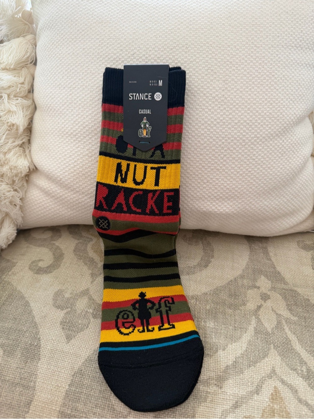 Stance Elf Christmas socks
